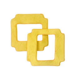 Yellow microfibers for Ooobot Vitres Pro V2.0